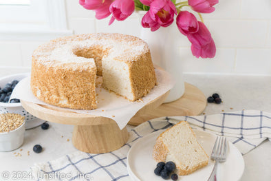 Unsifted freshly milled flour angel food cake recipe