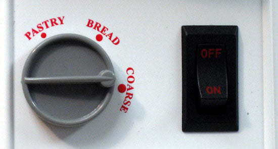 3 coarseness settings on WonderMill